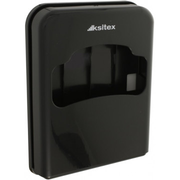 Диспенсер покрытий для унитаза Ksitex PTB-506-1/4 черный матовый