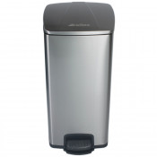 Урна Ksitex SGB-30M с педалью хром матовый