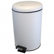 Урна Ksitex BGR-12W с педалью белый