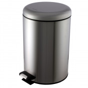 Урна Ksitex BGR-20M с педалью хром матовый