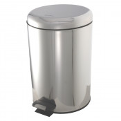 Урна Ksitex BGR-20S с педалью хром глянцевый