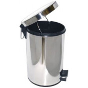 Урна Ksitex GB-5L с педалью хром глянцевый