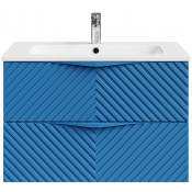 Тумба под раковину Vod-ok Эйфория F4 80 капри синий