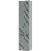 Шкаф-колонна Vod-ok Эйфория F4 35 L мышино-серый