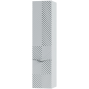 Шкаф-колонна Vod-ok Эйфория F4 35 L серое окно