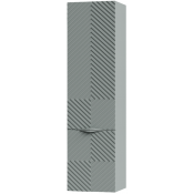 Шкаф-колонна Vod-ok Эйфория F4 40 L мышино-серый RAL 7005