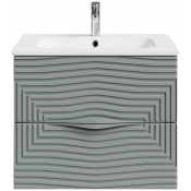 Тумба под раковину Vod-ok Эйфория F5 60 мышино-серый RAL 7005