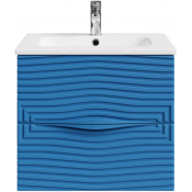 Тумба под раковину Vod-ok Эйфория F5 60 капри синий