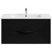 Тумба под раковину Vod-ok Эйфория F5 100 черный янтарь RAL 9005