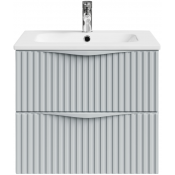 Тумба под раковину Vod-ok Эйфория F6 60 серое окно