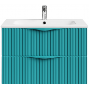 Тумба под раковину Vod-ok Эйфория F6 80 водная синь