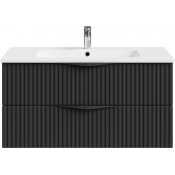 Тумба под раковину Vod-ok Эйфория F6 100 черный янтарь