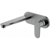 Смеситель для раковины Aquatek Ника AQ1813BGM оружейная сталь