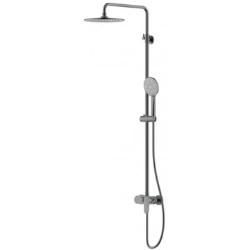 Душевая система Aquatek Ника AQ2860BGM оружейная сталь