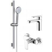 Комплект смесителей Aquatek Ника AQ1831CR хром