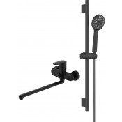 Комплект смесителей Aquatek Ника AQ1833MB черный матовый