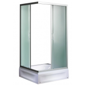 Душевой уголок River Morava XL 100/80/24 MT 10000008327 100х80 хром/матовое