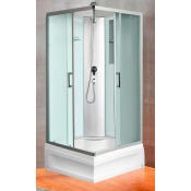 Душевая кабина River Quadro Б/К XL 90/41 MT 10000013950 90х90 хром/матовое