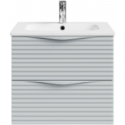 Тумба под раковину Vod-ok Эйфория F7 60 серое окно