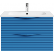 Тумба под раковину Vod-ok Эйфория F7 80 капри синий