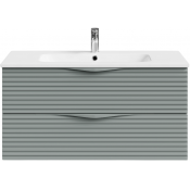 Тумба под раковину Vod-ok Эйфория F7 100 мышино-серый