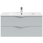 Тумба под раковину Vod-ok Эйфория F7 100 серое окно