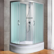 Душевая кабина River Nara Б/К 100/80/24 MT R 10000008787 100х80 хром/матовое