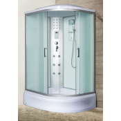 Душевая кабина River Dunay 100/80/24 MT L 10000014160 100х80 хром/матовое
