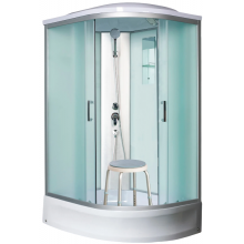 Душевая кабина River Desna 100/80/24 L MT 10000002556 100x80 хром/матовое