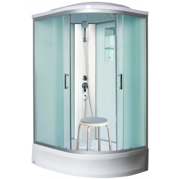 Душевая кабина River Desna 100/80/24 L MT 10000002556 100x80 хром/матовое