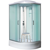 Душевая кабина River Desna 120/90/24 L MT 10000002994 хром/матовое