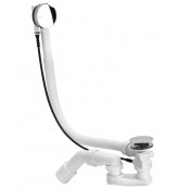 Слив перелив для ванны п/автомат Vega V55К 60см хром глянец Гл000006762