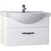Тумба под раковину Bellezza Анкона 80 с 1 ящиком белая