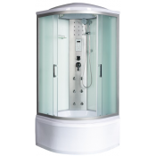 Душевая кабина River Dunay 10000000025 90/44 MT 90x90 хром/матовое