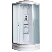 Душевая кабина River Lena 90/24 МТ 90x90 хром/матовое