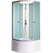 Душевая кабина River Nara Light 10000003576 90/44 МТ БК 90x90 хром/матовое