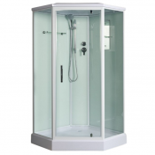 Душевая кабина River Penta 10000003117 100x100 белый/прозрачное