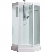 Душевая кабина River Penta 90 Б/К 10000000931 90x90 белый/прозрачное