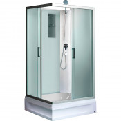 Душевая кабина River Quadro 100/80/24 Б/К МТ 10000002985 100x80 хром/матовое