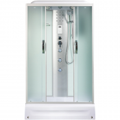 Душевая кабина River Sena 120/80/24 МТ 10000001253 120x80 хром/матовое