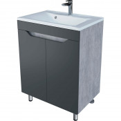 Тумба под раковину Stella Polar Абигель 65 SP-00001079 серый