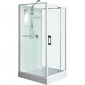 Душевая кабина River Tana Б/К 10000001709 80x80 белый/прозрачное