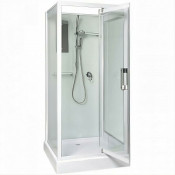 Душевая кабина River LUX Б/К  10000002996 90x90 белый/прозрачное