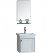 Комплект мебели для ванной River Amalia 405 BU 10000003934 белый/голубой