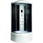 Душевая кабина River Dunay XL 100/44 TH 10000006193 100x100 хром/тонированное