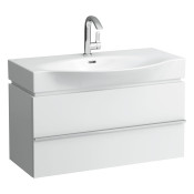 Тумба подвесная с раковиной Laufen Palace  90x51cм, 2 ящика, белый матовый