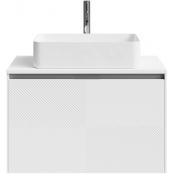 Тумба под раковину Vod-ok Соло 80 белый матовый
