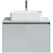 Тумба под раковину Vod-ok Соло 80 серое окно