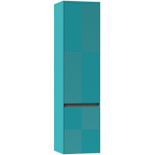 Шкаф-колонна Vod-ok Соло 40 R водная синь