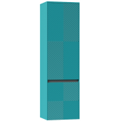Шкаф-колонна Vod-ok Соло 45 R водная синь